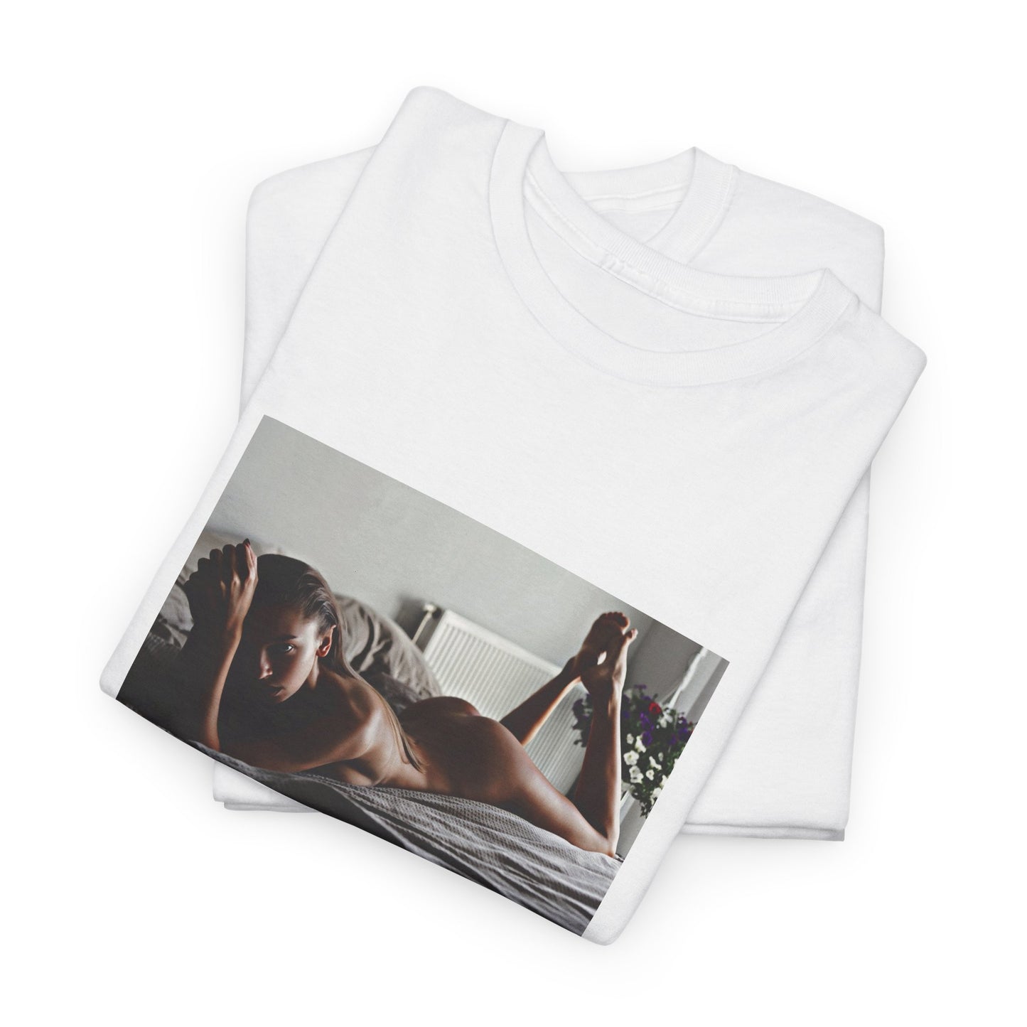 Sexy Girl On Bed Tshirt