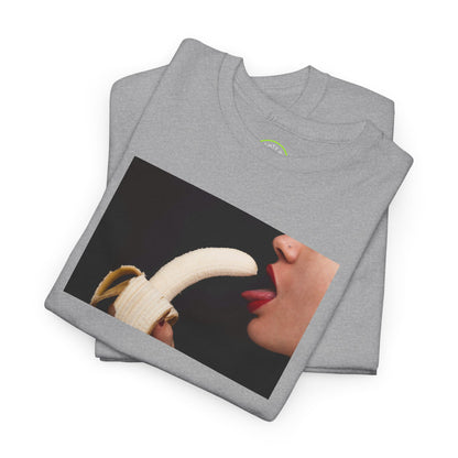 Erotic Banana Eating Girl T-Shirt