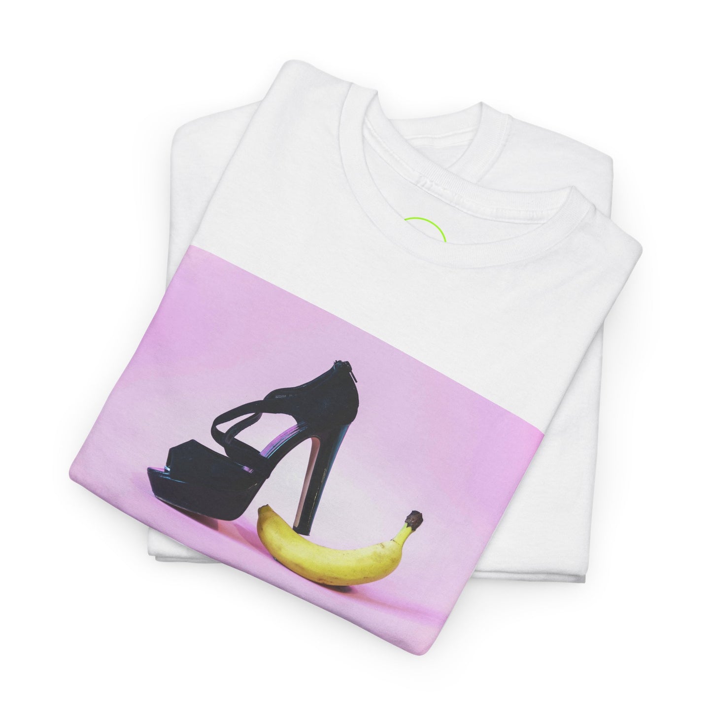 High Heel on Banana Erotic T-Shirt - Perfect for Adult Parties and Making a Statement