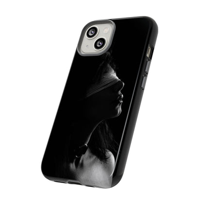 BDSM Blindfolded Girl Phone Case