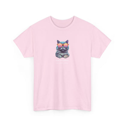 Single and Fabulous Cat T-Shirt Funny Cat Hair Shirt for Women