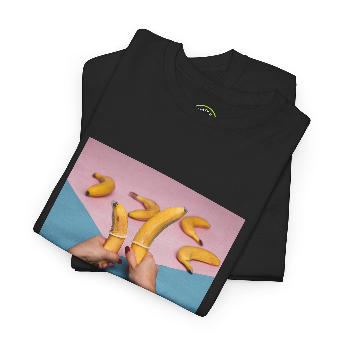 Erotic Banana Print T-Shirt