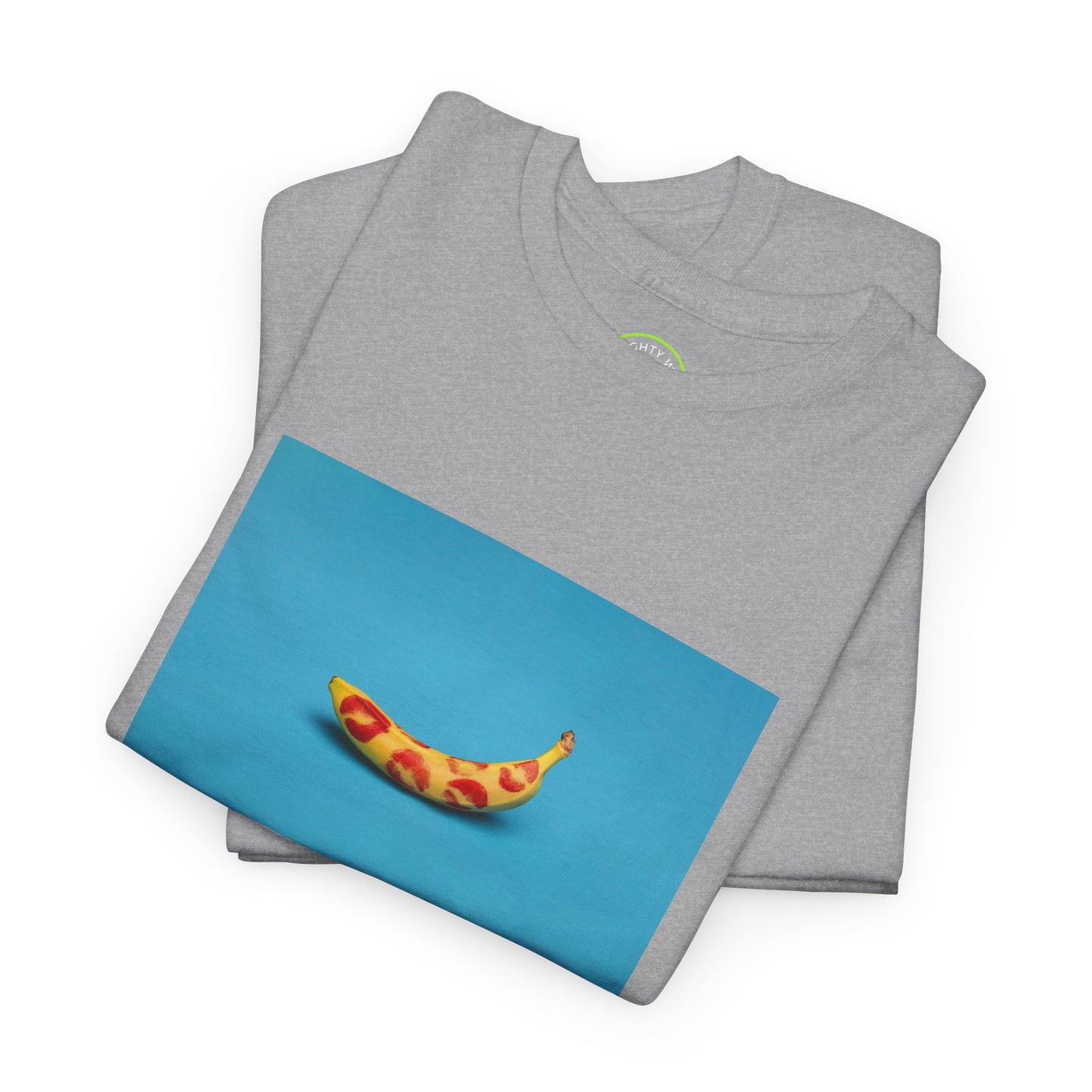 Seductive Banana Lipstick T-Shirt: A Flirtatious and Eye-catching Design