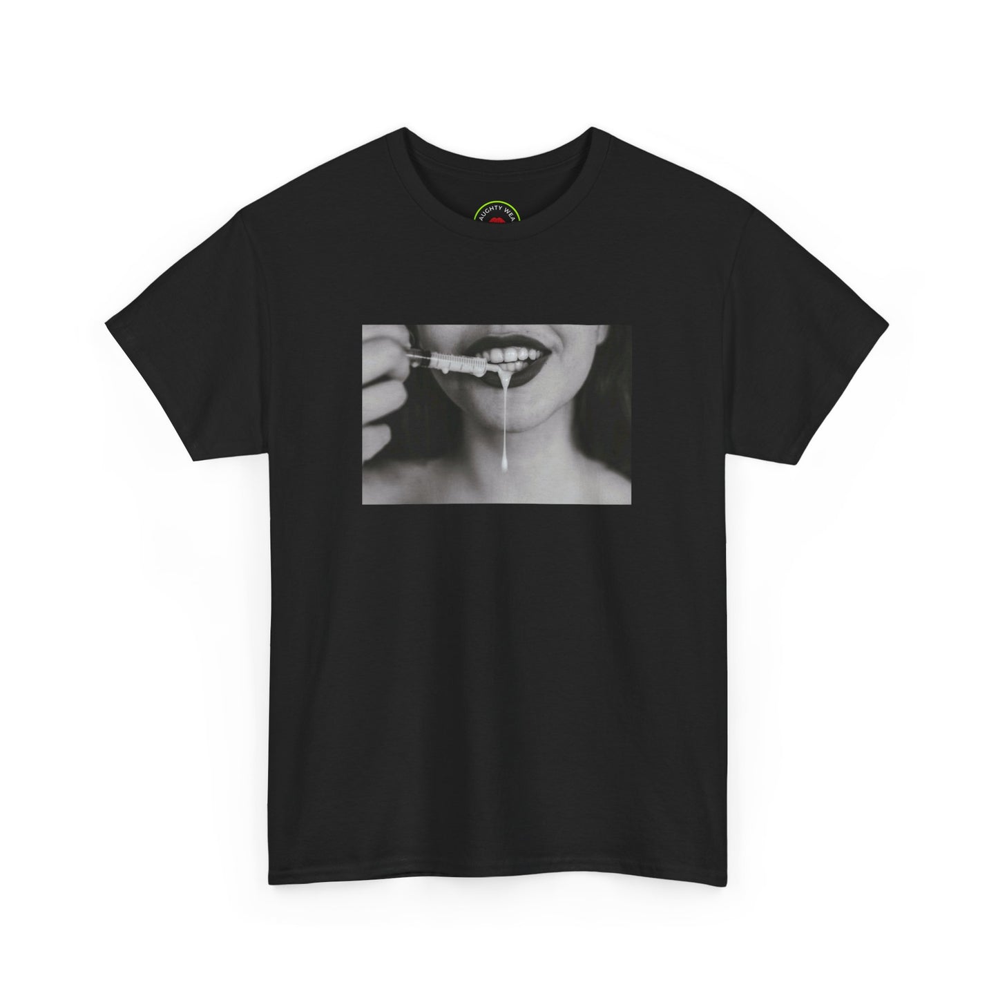 Erotic T-Shirt with a Beautiful Woman's Full Lips