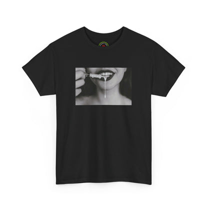 Erotic T-Shirt with a Beautiful Woman's Full Lips