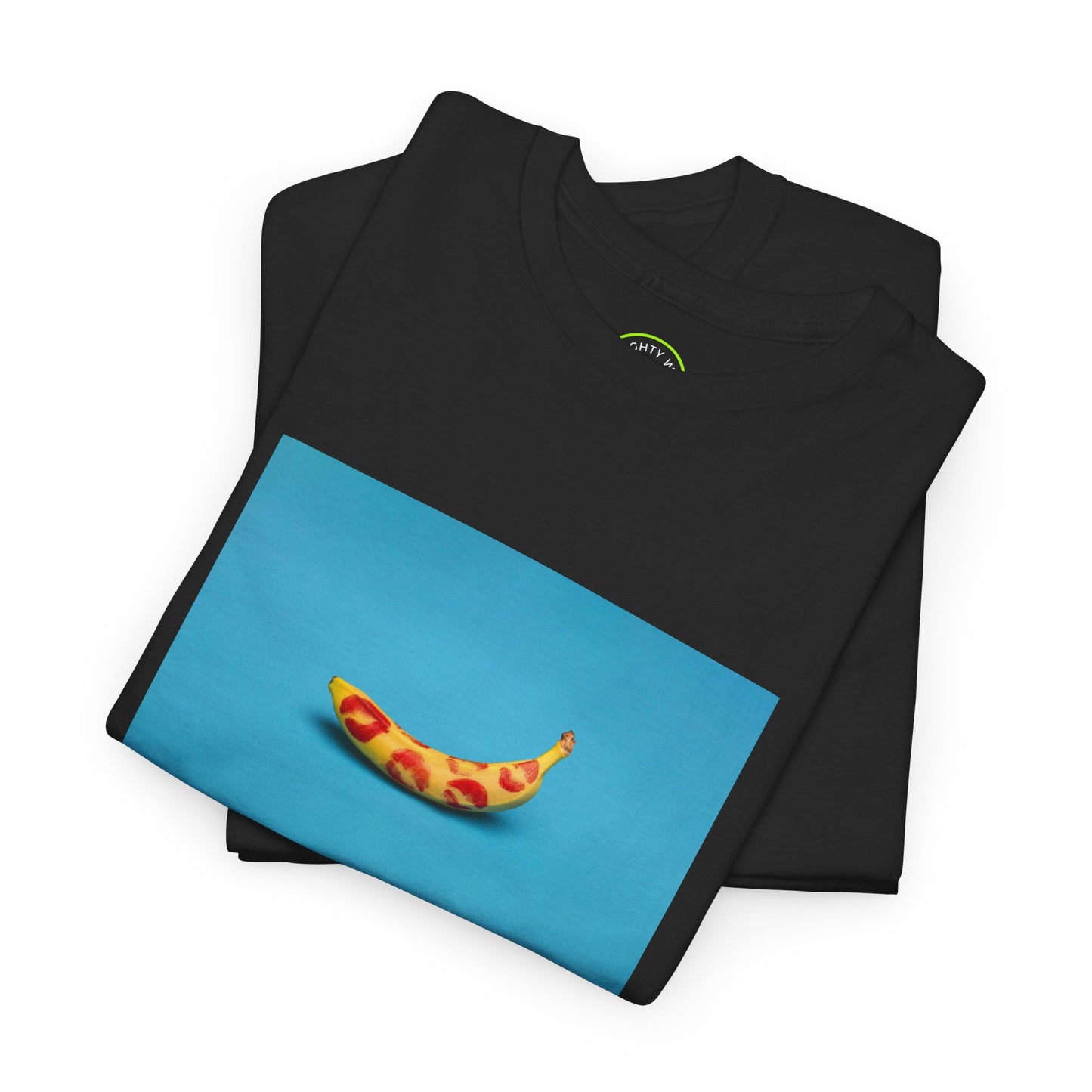 Seductive Banana Lipstick T-Shirt: A Flirtatious and Eye-catching Design