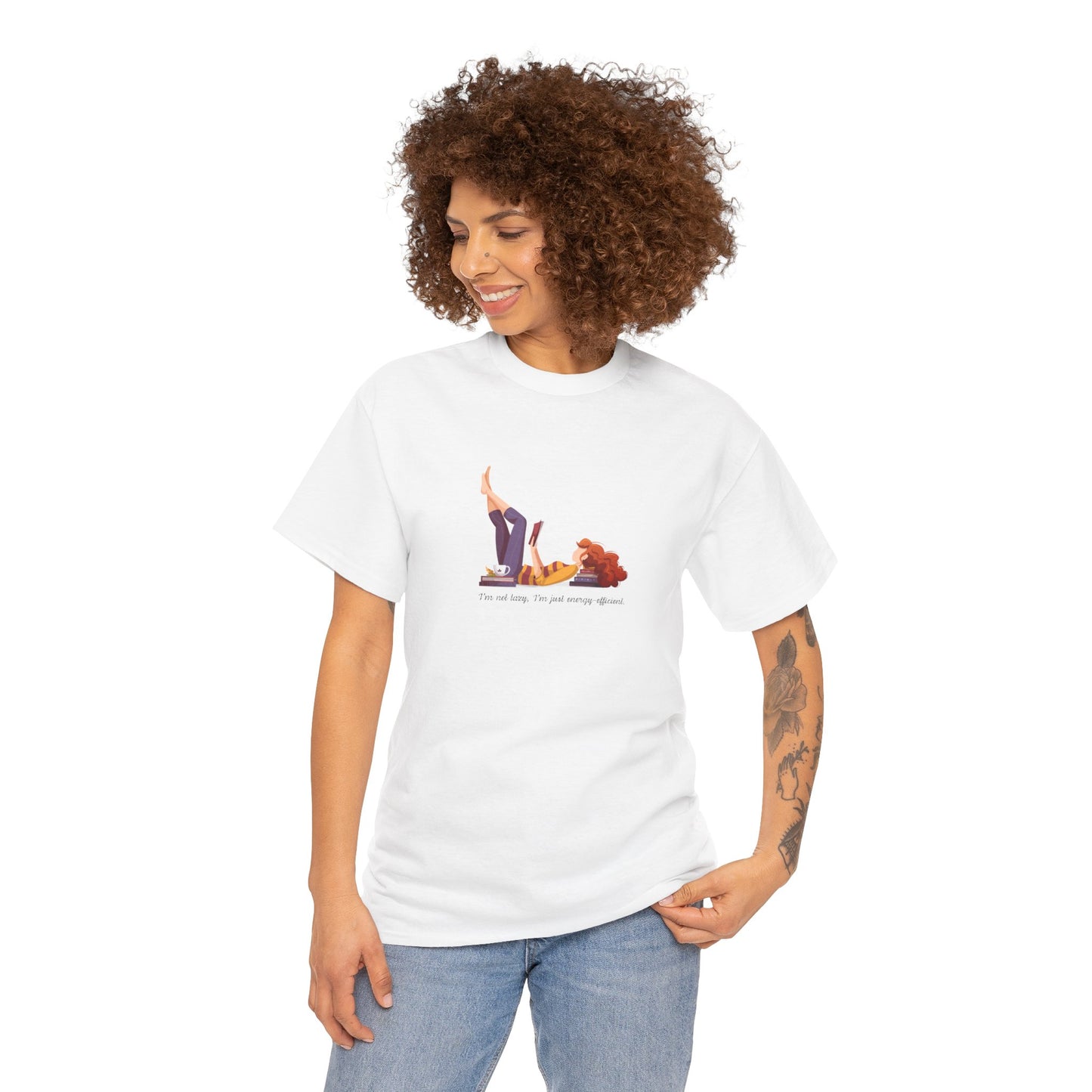 Funny Lazy Girl Unisex Tee