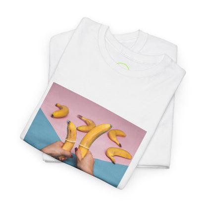 Erotic Banana Print T-Shirt