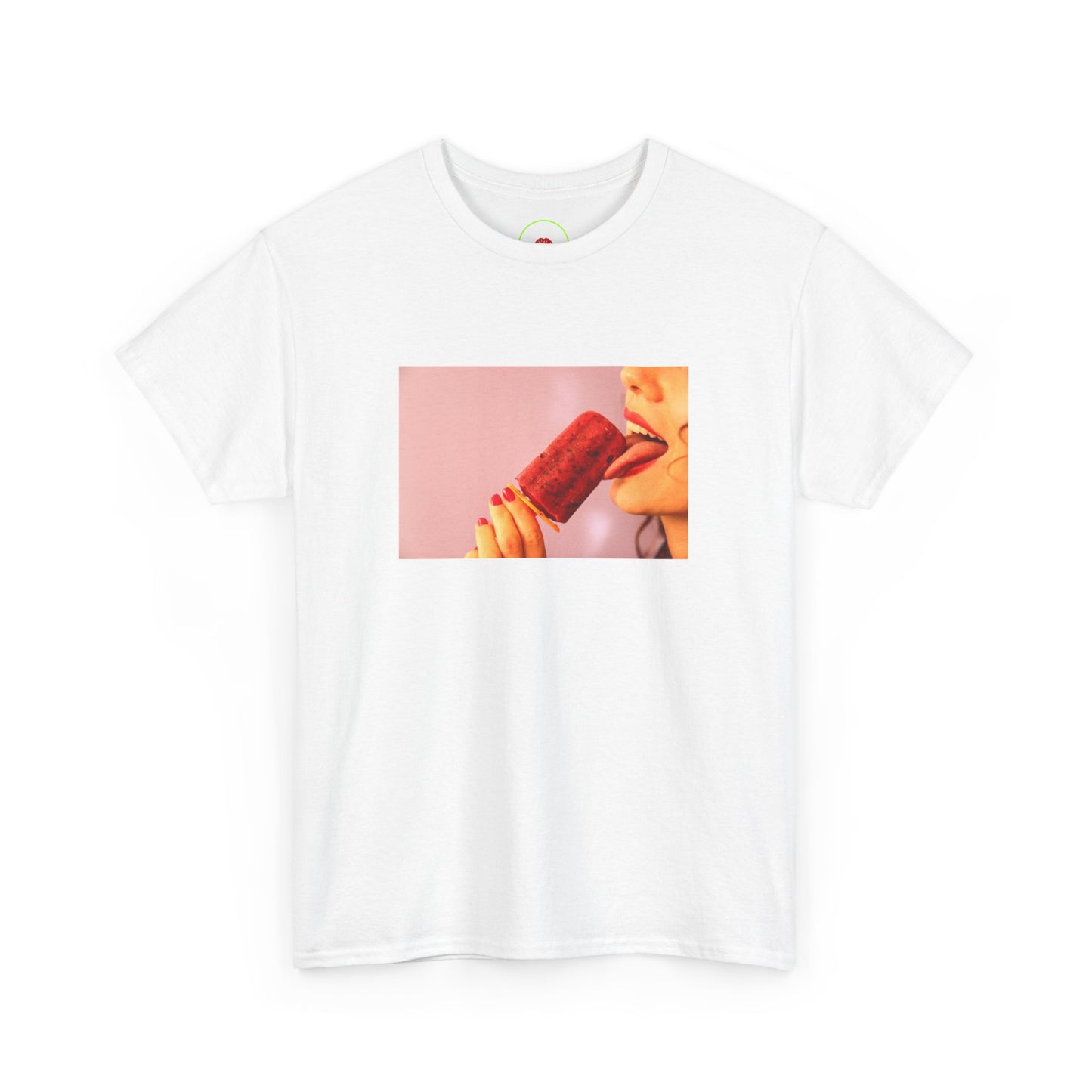 Girl Licking Ice Cream T-Shirt - Perfect Summer Outfit