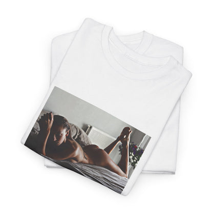 Sexy Girl On Bed Tshirt