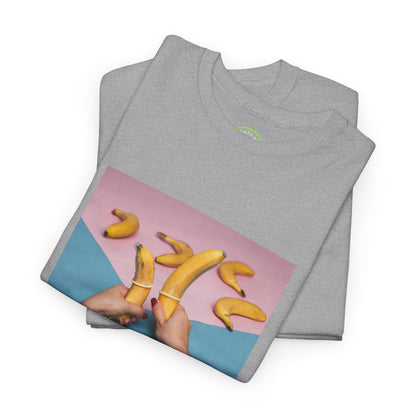 Erotic Banana Print T-Shirt