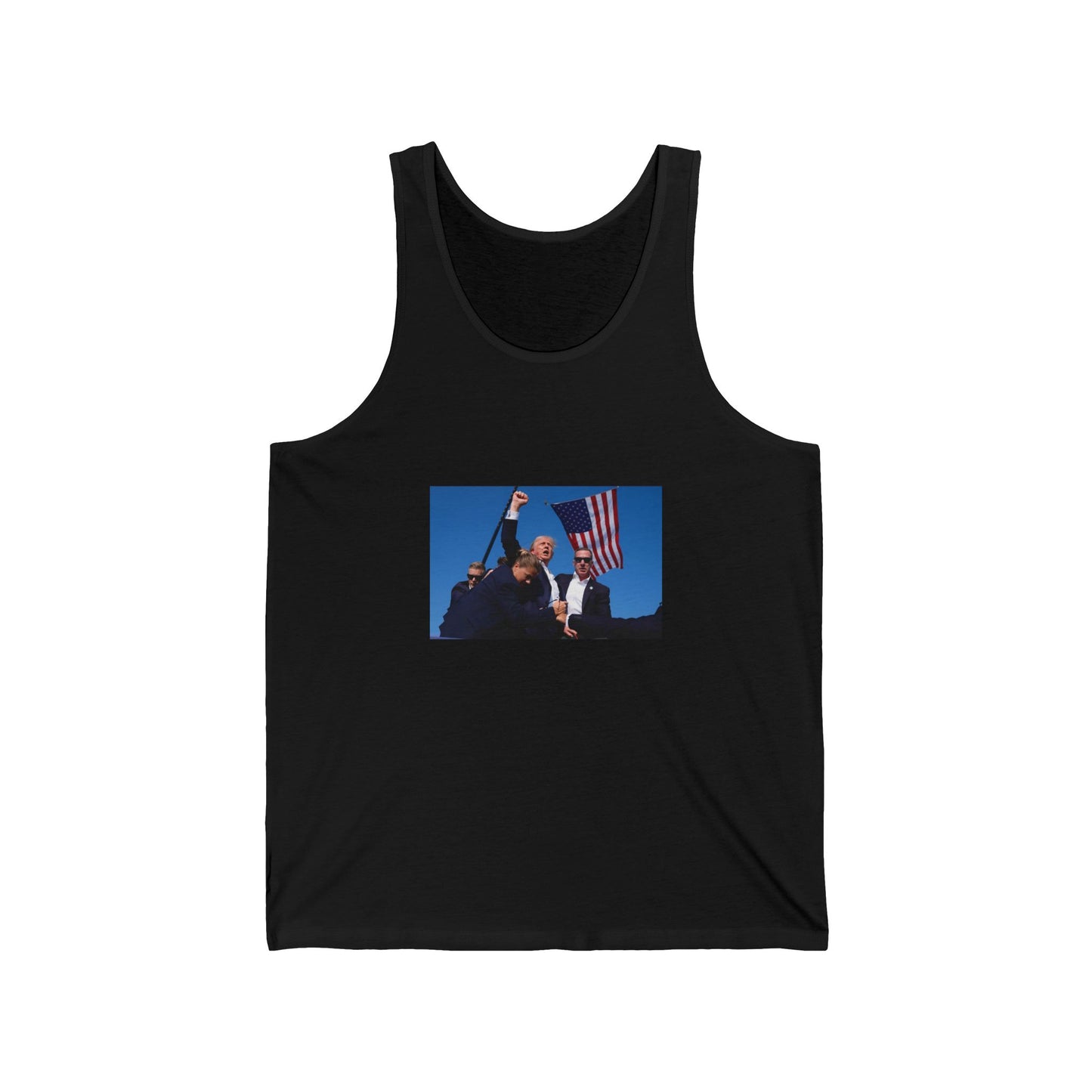 Trump Supporter Tank Top - Fight Fist Design