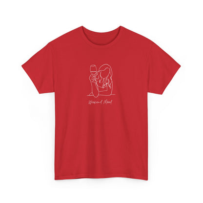 Weekend Mood T-Shirt - Wine Lover's Tee for Women