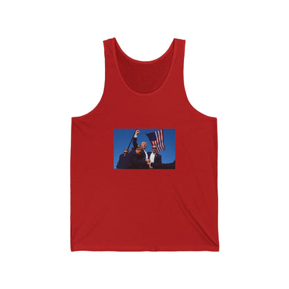 Trump Supporter Tank Top - Fight Fist Design