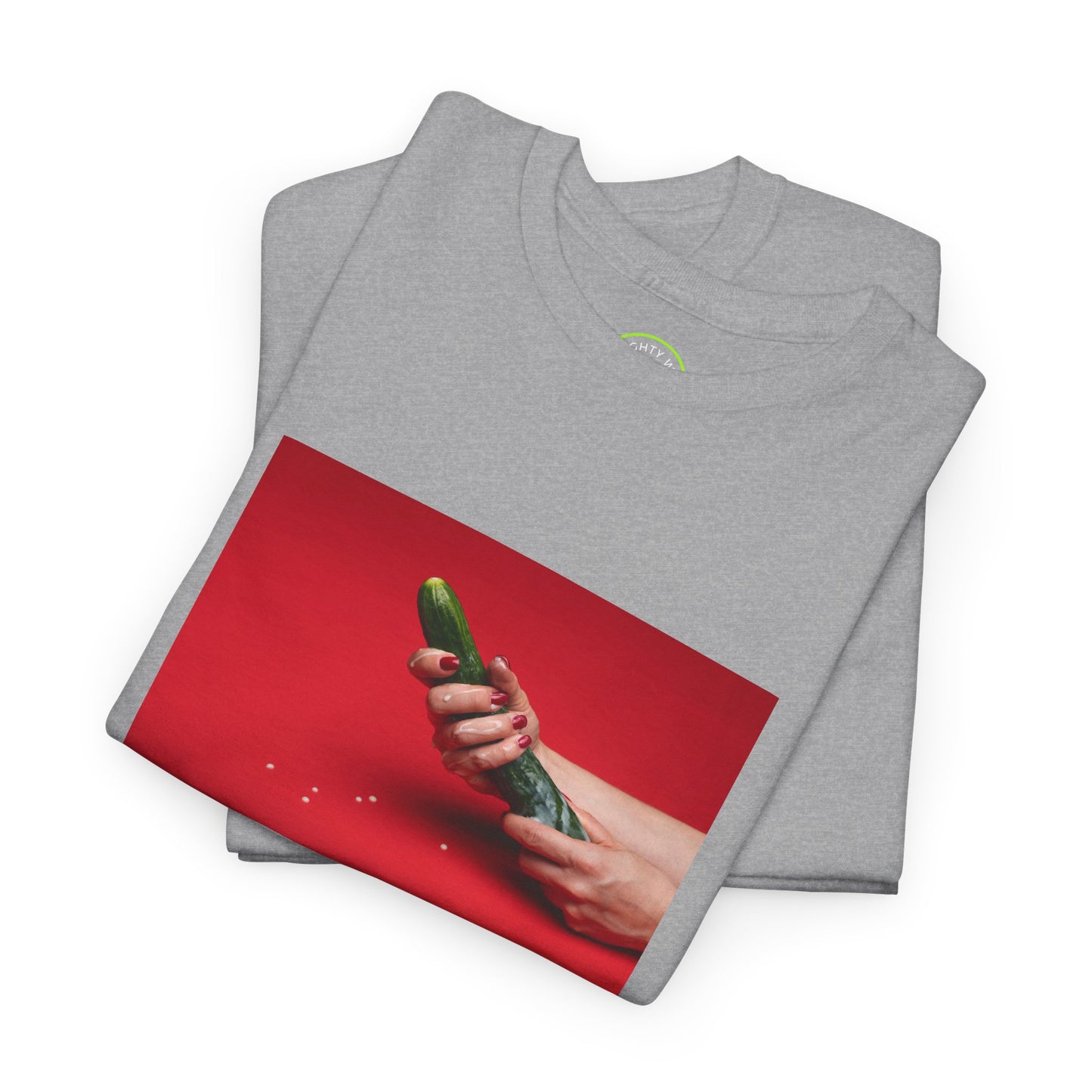 Sensual Cucumber T-Shirt: A Unique and Eye-Catching Addition to Your Wardrobe