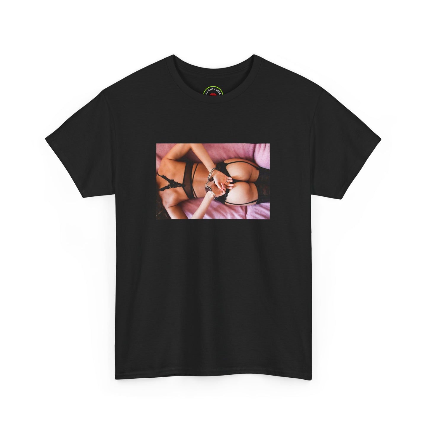 Handcuffed Girl T-Shirt - Sexy Art Tee