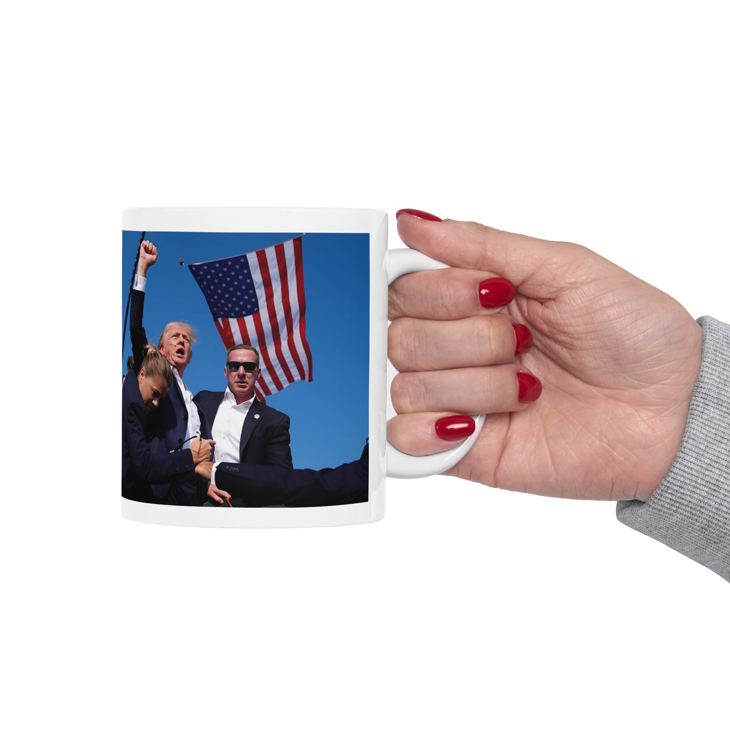 Mug Donald Trump MAGA Support Fight Fight Fight