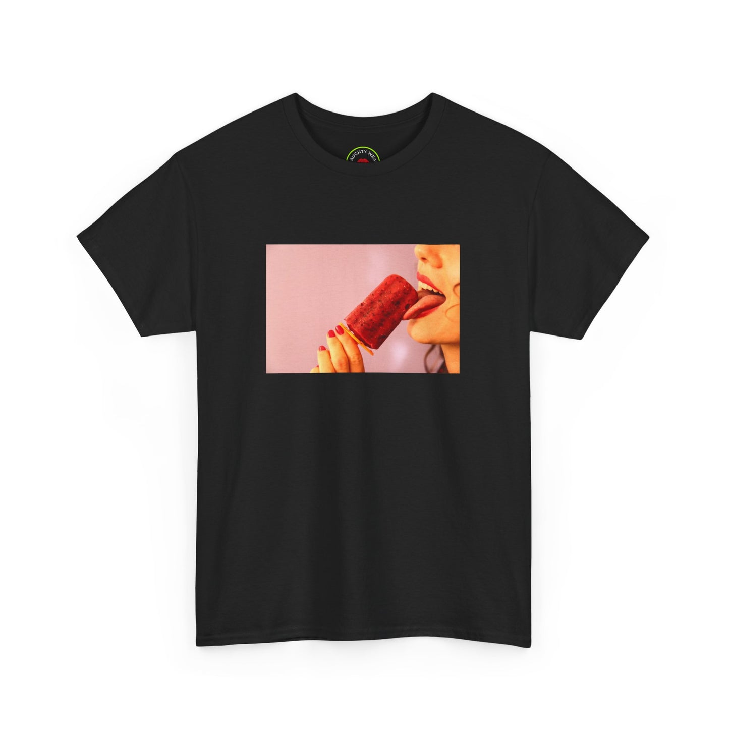 Girl Licking Ice Cream T-Shirt - Perfect Summer Outfit