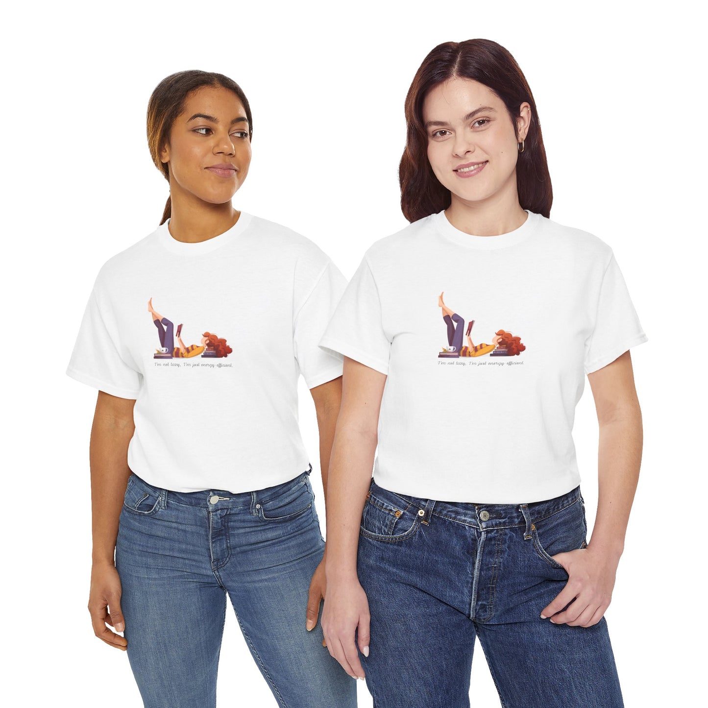 Funny Lazy Girl Unisex Tee